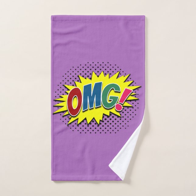 OMG! BATH TOWEL SET (Hand Towel)