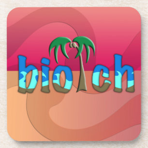 OMG! biotch Coaster