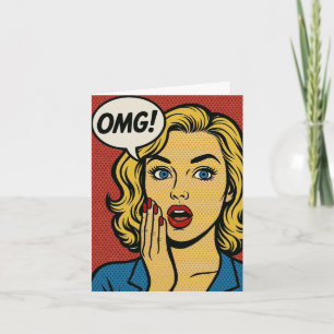 OMG Birthday Card