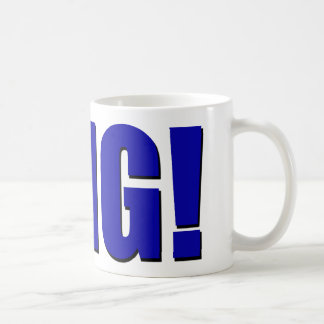 OMG! blue Coffee Mug