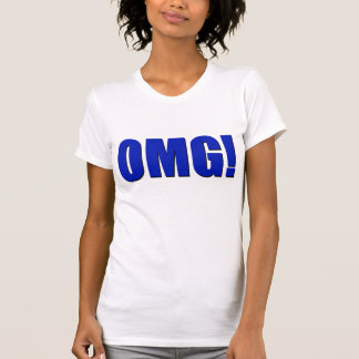 OMG! blue T-Shirt