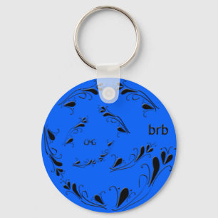 OMG! brb Key Ring