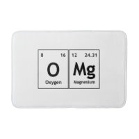 OMg Chemistry Periodic Table Words Element Symbols