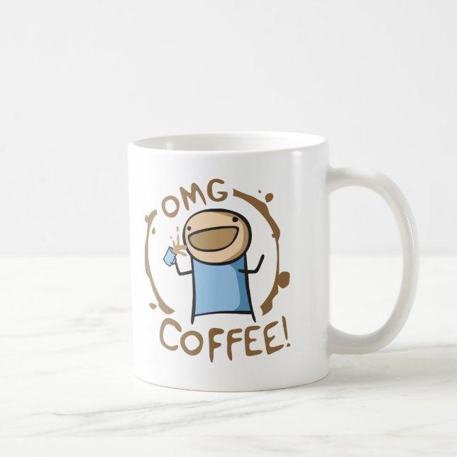 OMG Coffee Coffee Mug (Right)