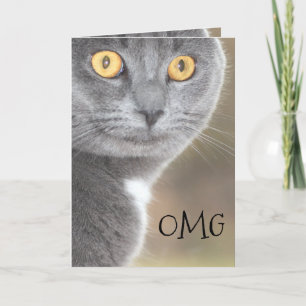 OMG Congratulations Card