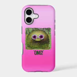 OMG Cute Fuzzy Cartoon Wuzzy Butt iPhone Case
