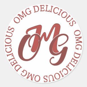 OMG DELICIOUS Generic Food Product Label          