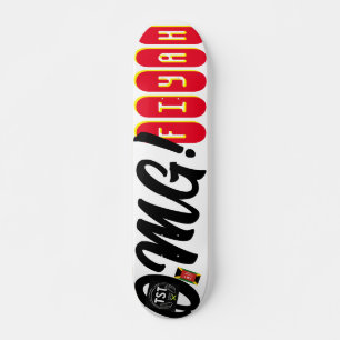OMG FIYAH JMT 7 3/4" Skateboard Deck