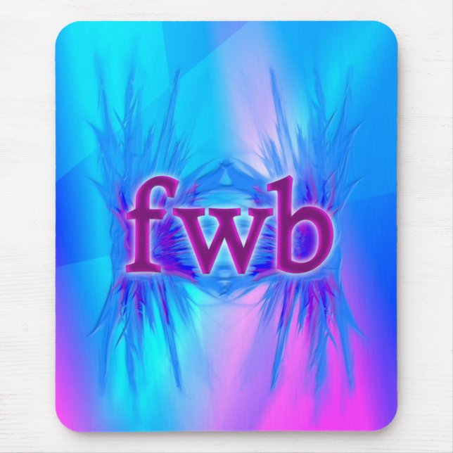 OMG! fwb Mouse Mat (Front)