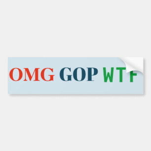 OMG GOP WTF sticker
