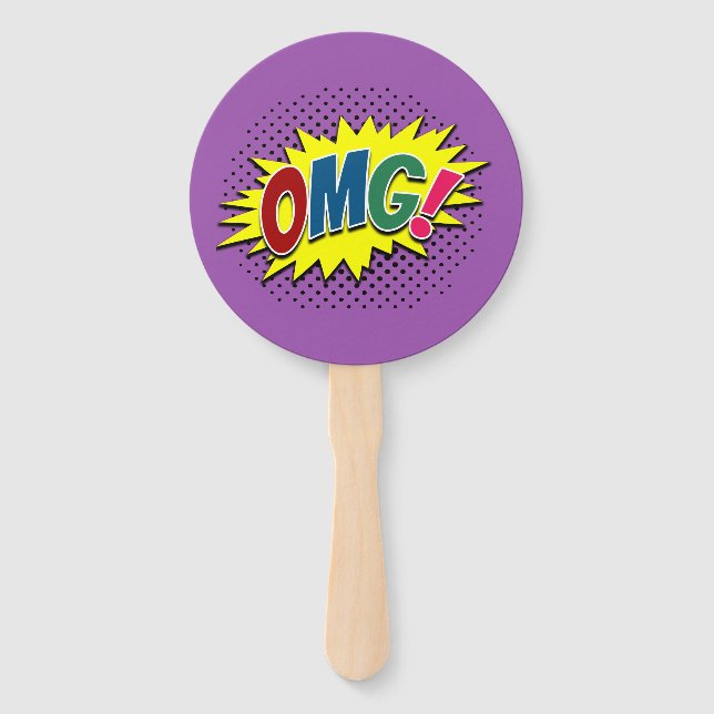 OMG! HAND FAN (Front)