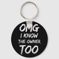 Omg I Know The Owner Too Funny Bartender Quote