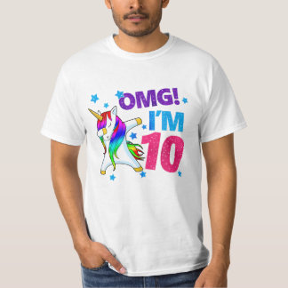 OMG I m 10 Birthday Girl T-Shirt