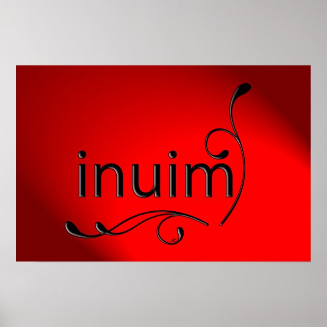 OMG! inuim Poster (Front)
