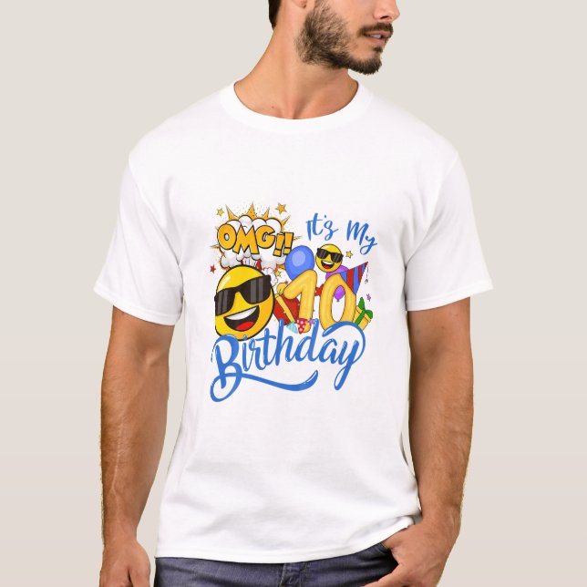 OMG It s My 10th Birthday Boy T-Shirt (Front)