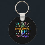 Omg Its My Husbands 90th Birthday Sweet 90 Years O Key Ring<br><div class="desc">Omg Its My Husbands 90th Birthday Sweet 90 Years Old Premium</div>