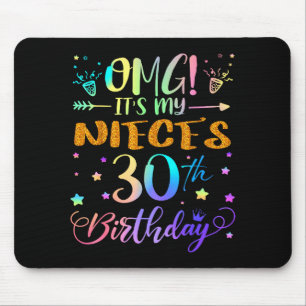 Omg Its My Nieces 30th Birthday Sweet 30 Years Old Mouse Mat