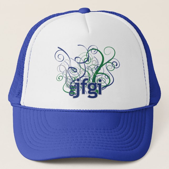 OMG! jfgi Trucker Hat (Front)