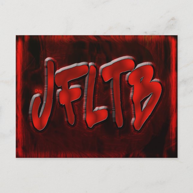 OMG! jfltb Postcard (Front)