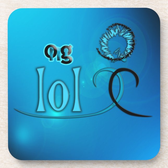 OMG! lol Coaster (Front)