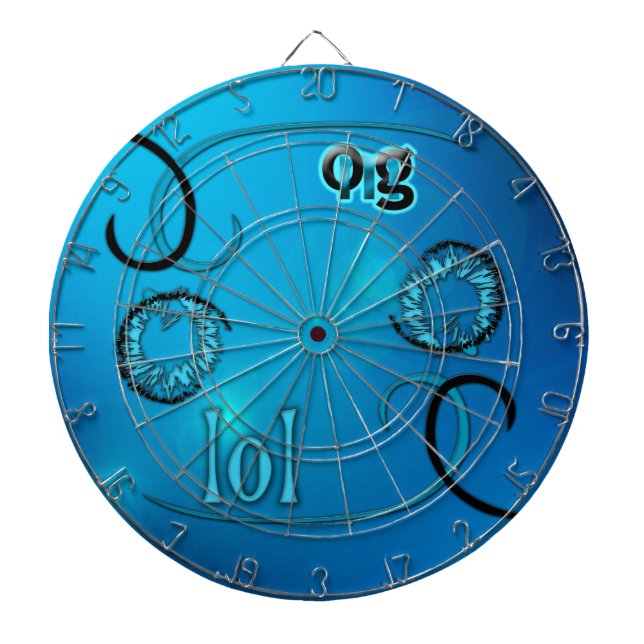 OMG! lol Dartboard (Front)