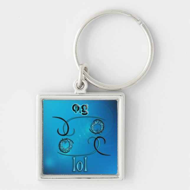 OMG! lol Key Ring (Front)