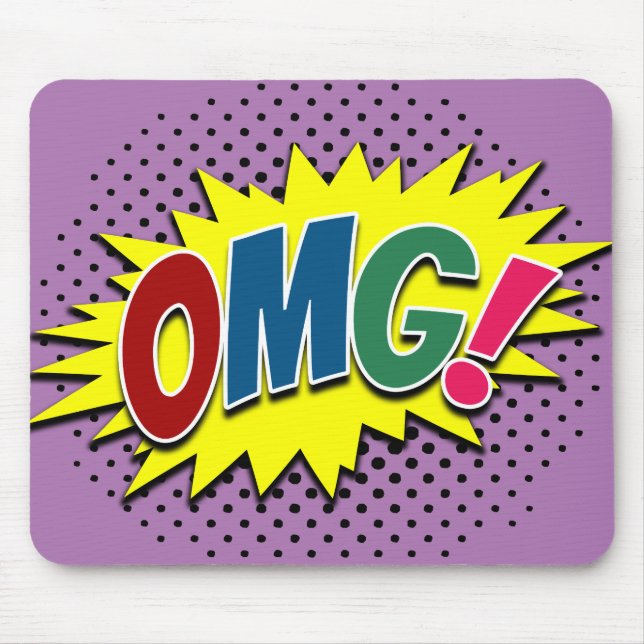 OMG! MOUSE MAT (Front)