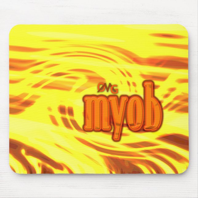 OMG! myob Mouse Mat (Front)