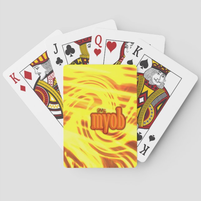 OMG! myob Playing Cards (Back)