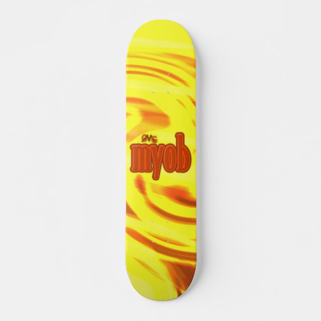 OMG! myob Skateboard Deck (Front)