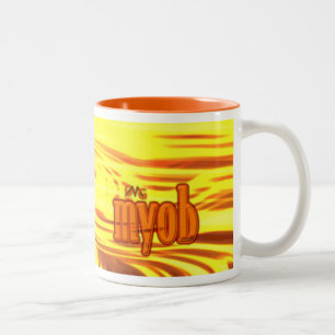 OMG! myob Two-Tone Coffee Mug