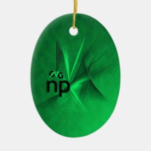 OMG! np Ceramic Tree Decoration