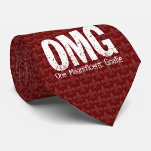OMG: One Magnificent Goalie (Hockey) Tie