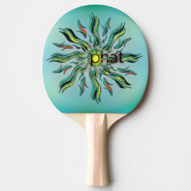 OMG! phat Ping Pong Paddle (Front)