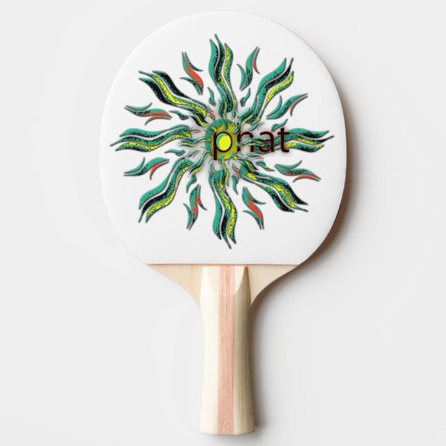 OMG! phat Ping Pong Paddle (Front)