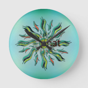 OMG! phat Round Clock