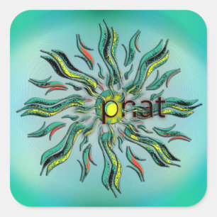 OMG! phat Square Sticker