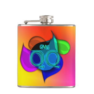 OMG! qq Hip Flask
