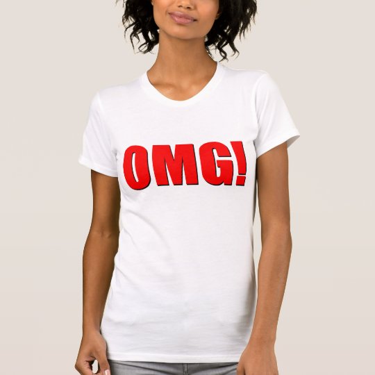 OMG! red T-Shirt