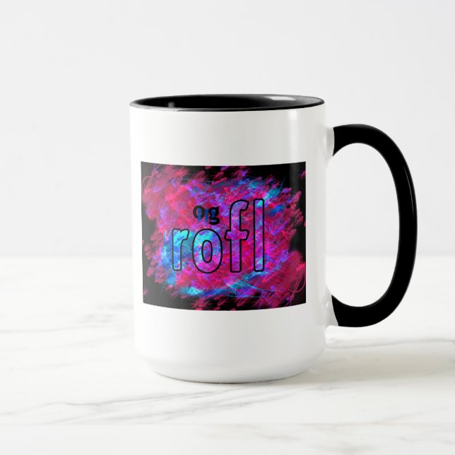 OMG! rofl Mug (Right)