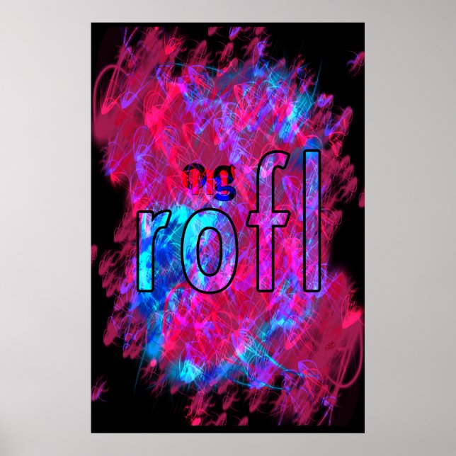 OMG! rofl Poster (Front)