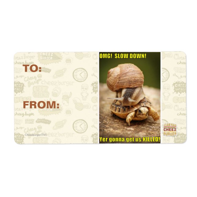 OMG! Slow down! (Front)