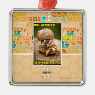 OMG! Slow down! Metal Tree Decoration