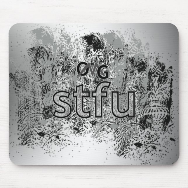 OMG! stfu Mouse Mat (Front)