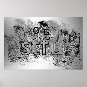 OMG! stfu Poster