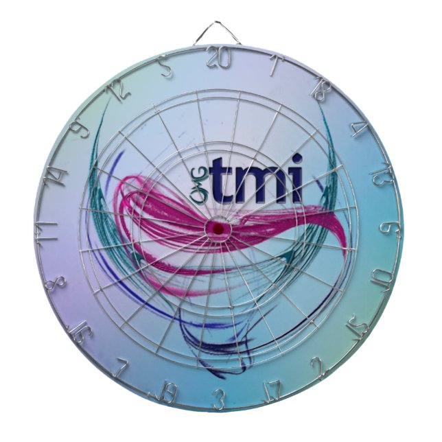 OMG! tmi Dartboard (Front)