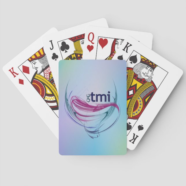 OMG! tmi Playing Cards (Back)