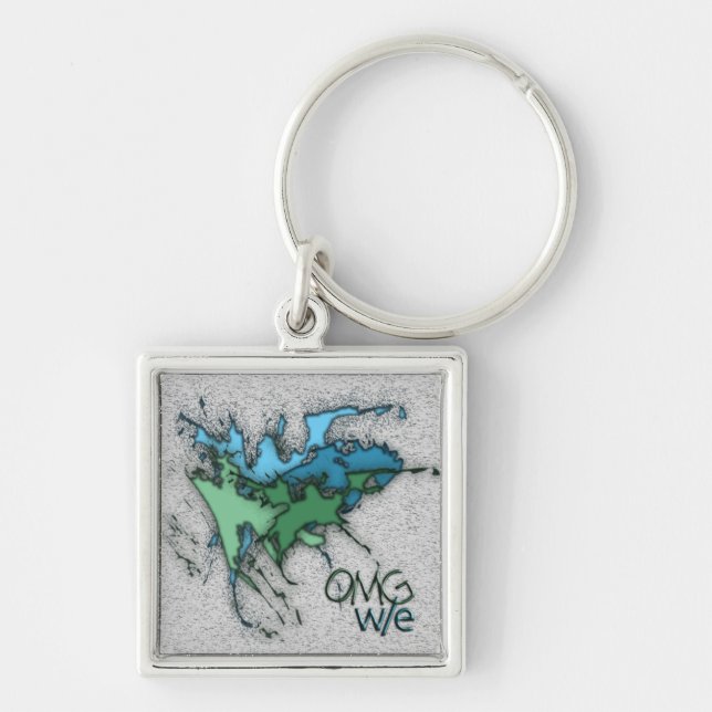 OMG! w/e Key Ring (Front)