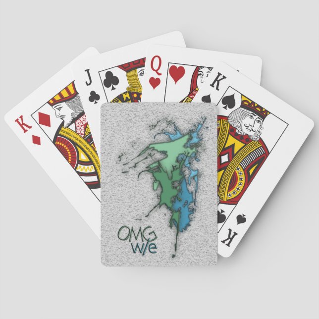 OMG! w/e Playing Cards (Back)