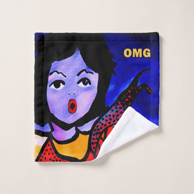 OMG washcloth Wash Cloth (Wash Cloth)